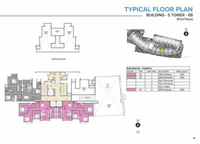 Project Image of 1864 Sq.ft 3 BHK Apartment / Flat for sale in Dommasandra for Rs. 26000000