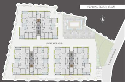 Project Image of 1512.0 - 1912.0 Sq.ft 3 BHK Apartment for buy in Ridham Rujuvalika