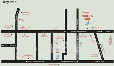 Project Image of 890.0 - 1704.0 Sq.ft 2 BHK Apartment for buy in Annai Amritaa
