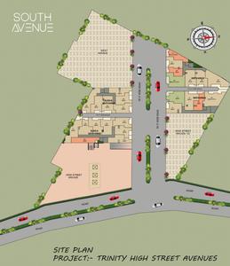 Project Image of 700.0 - 1650.0 Sq.ft 1.5 BHK Apartment for buy in Trinity High Street South Avenue