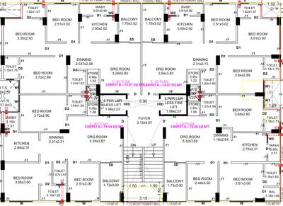 Project Image of 679.63 - 1153.68 Sq.ft 3 BHK Apartment for buy in Shreenath Omniketan Elegance