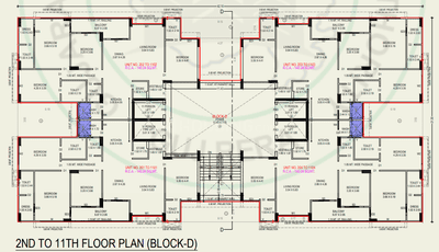Project Image of 3114.0 - 3816.0 Sq.ft 3 BHK Apartment for buy in Ekam