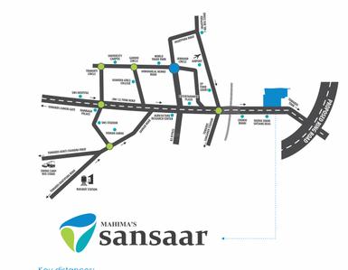 Project Image of 1190 Sq.ft 3 BHK Apartment / Flat for sale in Sanganer for Rs. 6400000