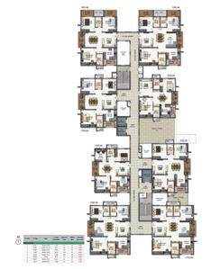 Project Image of 1250.0 - 1980.0 Sq.ft 2 BHK Apartment for buy in Aparna Kanopy Marigold