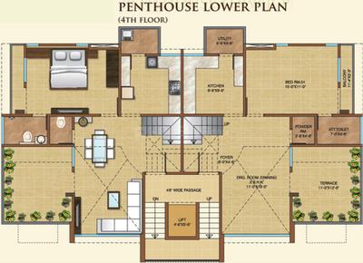 Project Image of 1350.0 - 2500.0 Sq.ft 2 BHK Apartment for buy in Param Residency