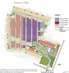 Project Image of 1495.43 - 4937.62 Sq.ft Residential Plot Plot for buy in Prestige Greenbrook