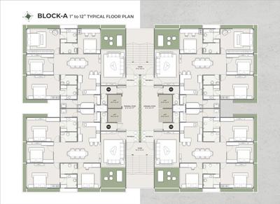 Project Image of 2580 Sq.ft 4 BHK Apartment / Flat for sale in Ambli for Rs. 30900000