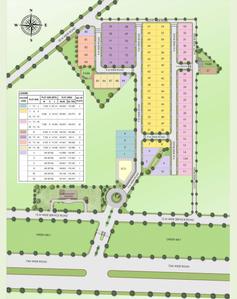 Shree Silver County Layout Plan 1
