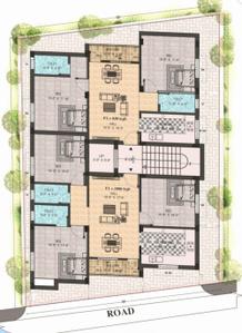 Project Image of 838.0 - 1000.0 Sq.ft 2 BHK Apartment for buy in Sri Sai