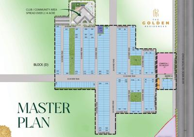 Project Image of 1515.0 - 1980.0 Sq.ft 3 BHK Apartment for buy in The Golden Residences 1