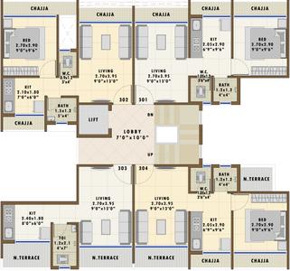 Project Image of 157.52 - 514.78 Sq.ft 1 RK Apartment for buy in Chavan Omkar Villa