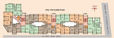 Project Image of 0.0 - 404.0 Sq.ft 1 BHK Apartment for buy in Dange Seagull Bldg 3