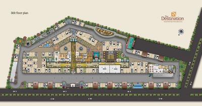 Project Image of 340.0 - 1615.0 Sq.ft 1 BHK Apartment for buy in SDC The Destination