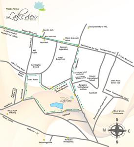 Project Image of 1200.0 - 2400.0 Sq.ft Residential Plot Plot for buy in Millennia Lake View