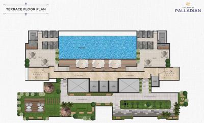 Project Image of 611.0 - 849.0 Sq.ft 2 BHK Apartment for buy in Tharwani Palladian