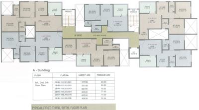 Project Image of 0.0 - 571.0 Sq.ft 2 BHK Apartment for buy in Suraj Aryan Landmark