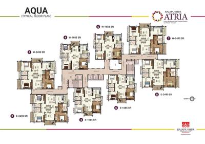 Project Image of 1350.0 - 3455.0 Sq.ft 2 BHK Apartment for buy in Rajapushpa Atria