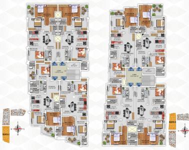 Project Image of 1526.0 - 1732.0 Sq.ft 3 BHK Apartment for buy in Shree Ganesh Navya Residency