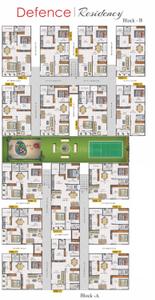 Project Image of 0.0 - 620.0 Sq.ft 2 BHK Apartment for buy in Cresco Defence Residency