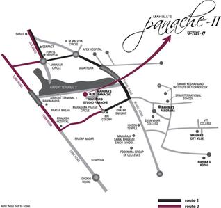 Project Image of 940.0 - 1938.0 Sq.ft 2 BHK Apartment for buy in Mahima Panache II
