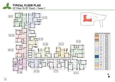 Project Image of 1067.0 - 2928.0 Sq.ft 2 BHK Apartment for buy in Prestige Glenbrook