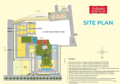 Project Image of 0.0 - 757.67 Sq.ft 2 BHK Apartment for buy in Ashiana Greens Phase 6