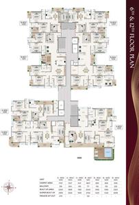 Project Image of 1420.0 - 3093.0 Sq.ft 3 BHK Apartment for buy in Achyut Skyhigh