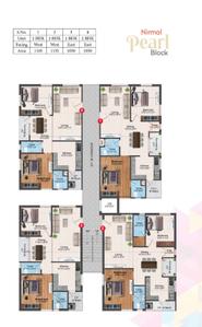 Project Image of 1050.0 - 1135.0 Sq.ft 2 BHK Apartment for buy in Nirmal Pearl