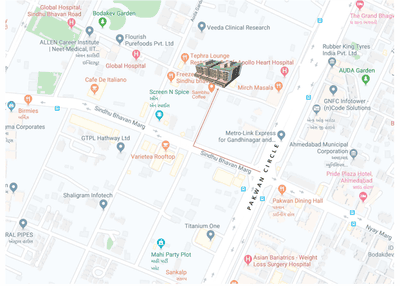 Project Image of 3967 Sq.ft 4 BHK Apartment / Flat for sale in Bodakdev for Rs. 40000000