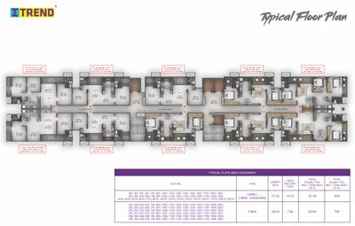 Project Image of 551.0 - 1034.64 Sq.ft 1 BHK Apartment for buy in Saheel Itrend City Life