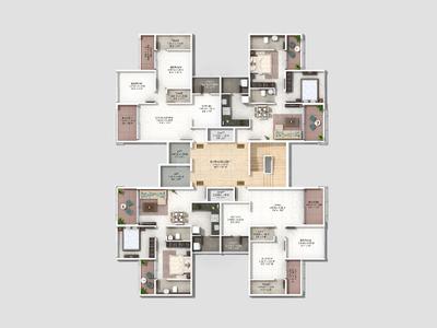 Project Image of 321.73 - 537.33 Sq.ft 1 BHK Apartment for buy in Central Paark
