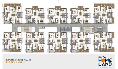 Project Image of 1700.0 - 2260.0 Sq.ft 3 BHK Apartment for buy in A2A Homeland