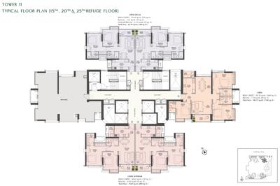 Project Image of 450.0 - 1150.0 Sq.ft 1 BHK Apartment for buy in Raheja Jade City