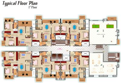 Project Image of 1375.0 - 1555.0 Sq.ft 2 BHK Apartment for buy in Miraj Morning