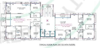 Project Image of 1517.28 - 3227.99 Sq.ft 3 BHK Apartment for buy in Martand Satva
