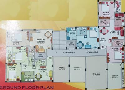 Project Image of 337.0 - 775.0 Sq.ft 1 BHK Apartment for buy in Sarathi Apartment