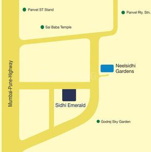 Project Image of 0.0 - 1121.0 Sq.ft 2 BHK Apartment for buy in Neelsidhi Sidhi Emerald