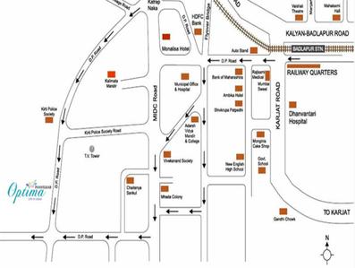 Project Image of 633.0 - 887.0 Sq.ft 1 BHK Apartment for buy in Panvelkar Optima
