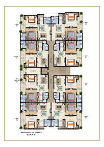 Project Image of 985.0 - 1450.0 Sq.ft 2 BHK Apartment for buy in Krishna Elite Homes
