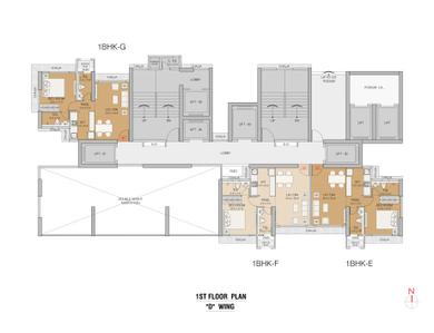 Project Image of 683.0 - 1011.0 Sq.ft 2 BHK Apartment for buy in Ruparel Stardom