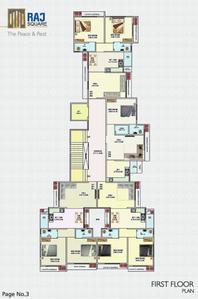 Project Image of 421.41 - 586.63 Sq.ft 1 BHK Apartment for buy in Raj Square