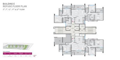 Project Image of 839.0 - 1930.0 Sq.ft 2 BHK Apartment for buy in Nirman Cosmopolis
