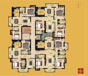 Project Image of 1045.0 - 1655.0 Sq.ft 2 BHK Apartment for buy in Karthik Residency