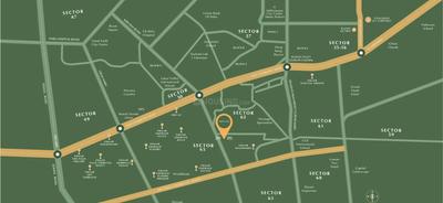 Project Image of 2122.0 - 5266.31 Sq.ft 3 BHK Apartment for buy in Emaar Urban Oasis