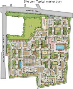 Project Image of 1587.0 - 2287.0 Sq.ft 3 BHK Apartment for buy in KLP Abhinandan Block E F G And H