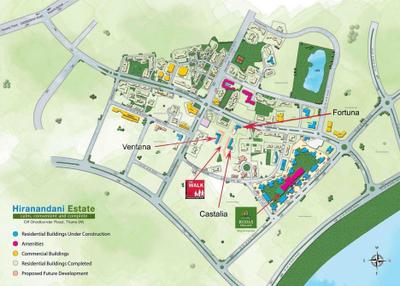 Project Image of 560 Sq.ft 1 BHK Apartment / Flat for sale in Hiranandani Estate for Rs. 11500000