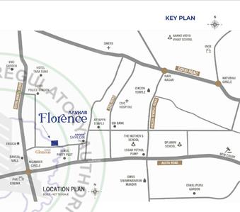 Project Image of 584.16 - 705.47 Sq.ft 2 BHK Apartment for buy in Aavkar Florence