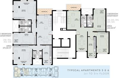 Project Image of 1115.0 - 1851.0 Sq.ft 2 BHK Apartment for buy in Kamat Prestige