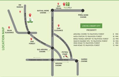 Project Image of 540.0 - 1990.0 Sq.ft 1 BHK Apartment for buy in NK Palm Vista Forest