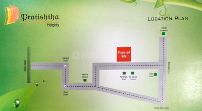 Project Image of 0.0 - 1500.0 Sq.ft 3 BHK Apartment for buy in Shree Pratishtha Heights
